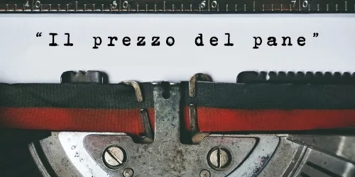 Copertina dell’editoriale «Il prezzo del pane»