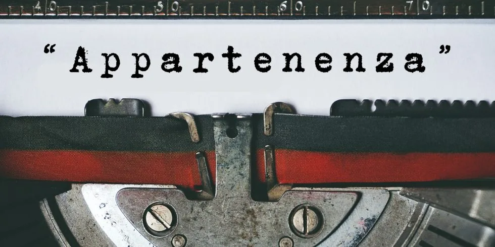 Copertina dell’editoriale «Appartenenza»